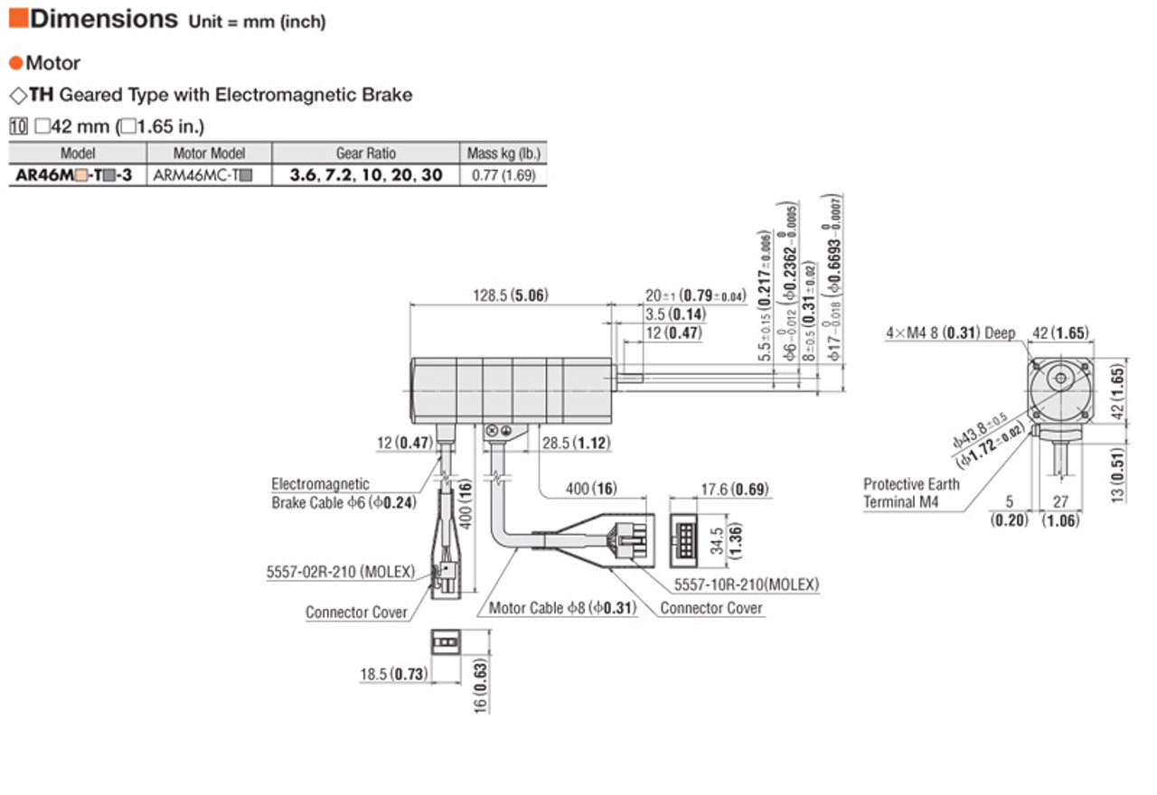 AR46MA-T10-3 - Dimensions