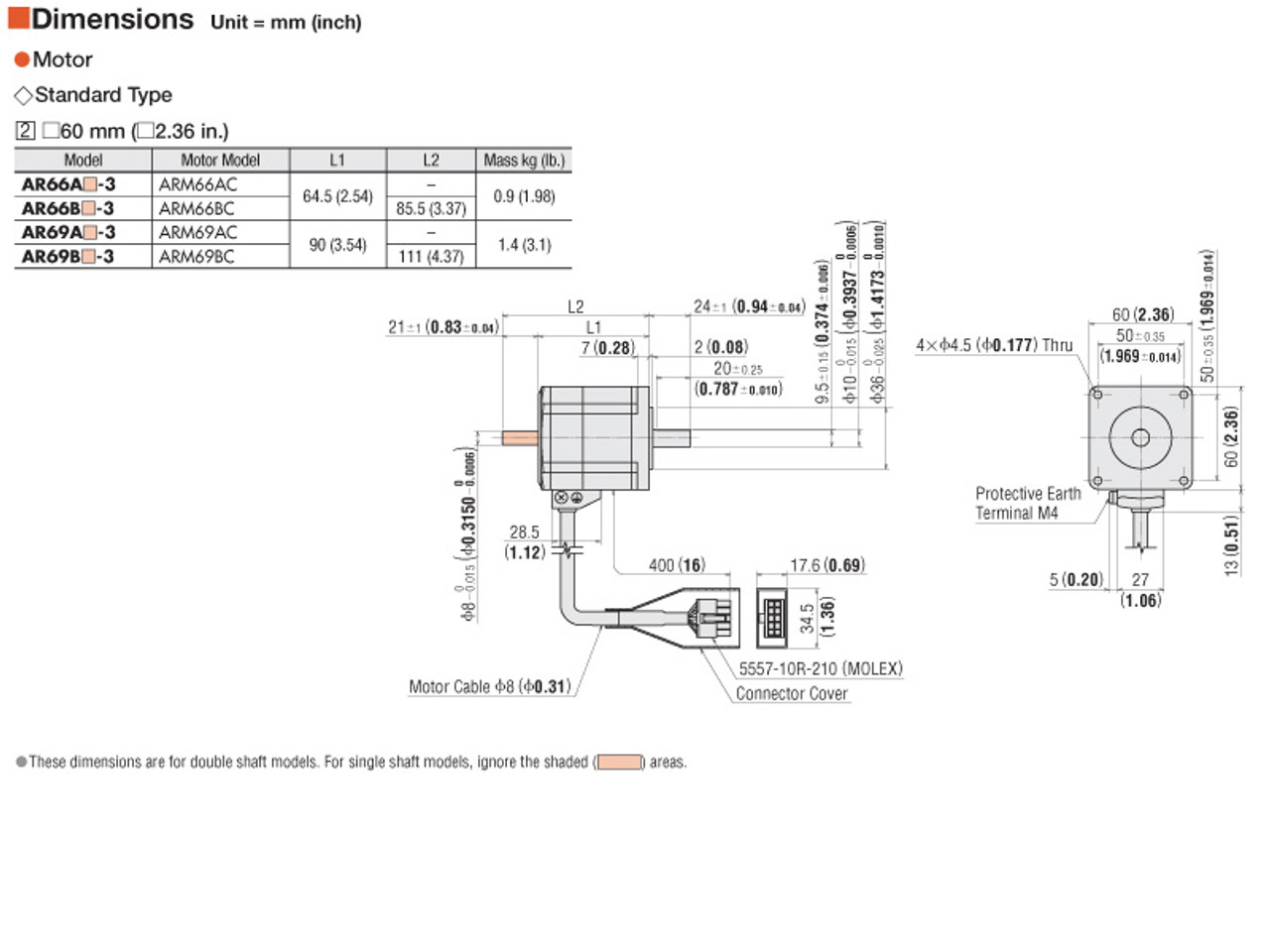 AR66BC-3 - Dimensions