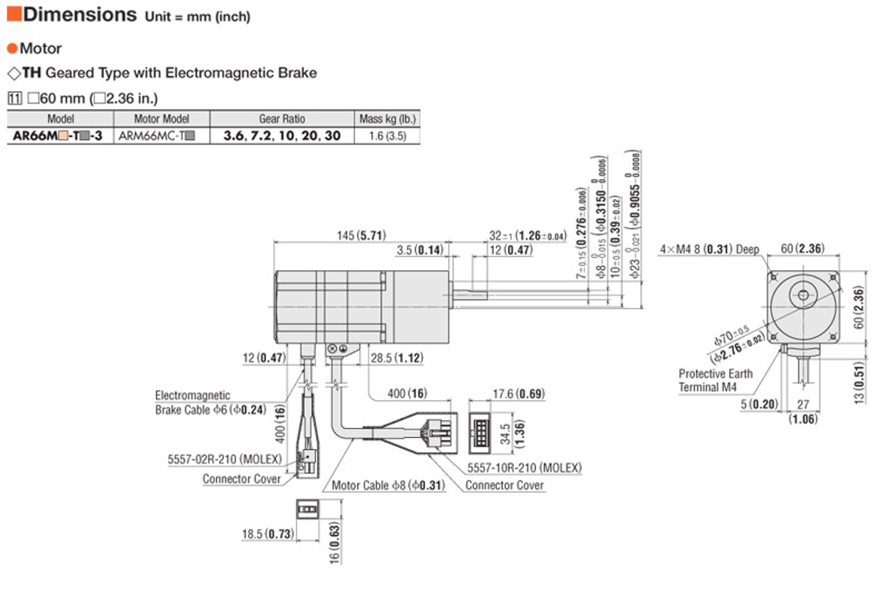 AR66MA-T20-3 - Dimensions