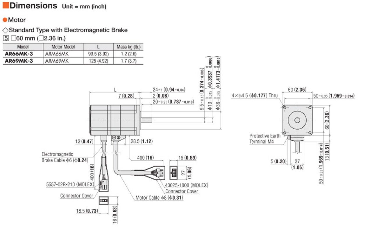 AR66MKD-3 - Dimensions