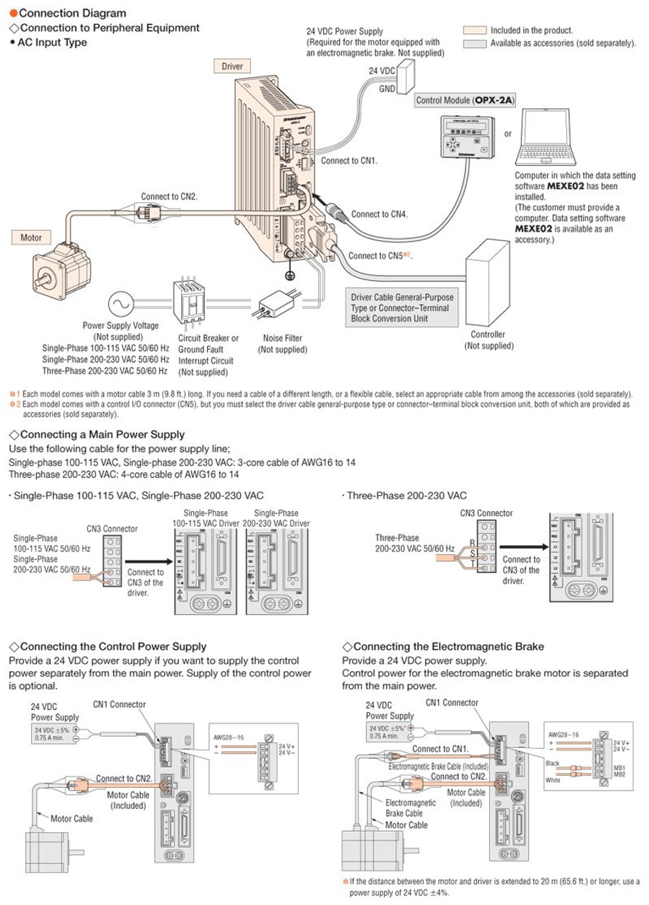 ARM46MC-PS10 - Connection