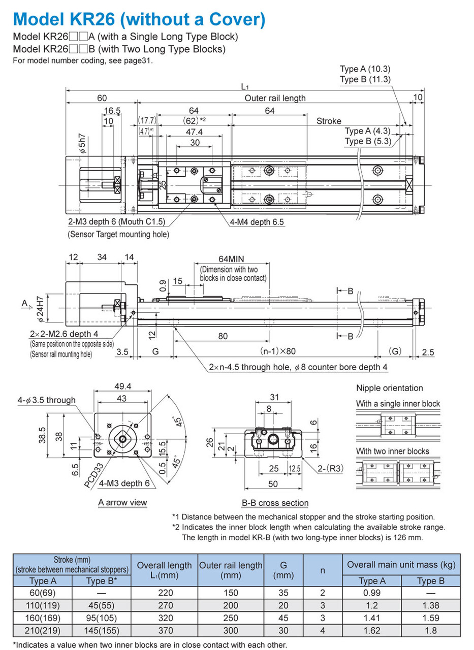 KR2602A-0210-H0-01A0 - Dimensions