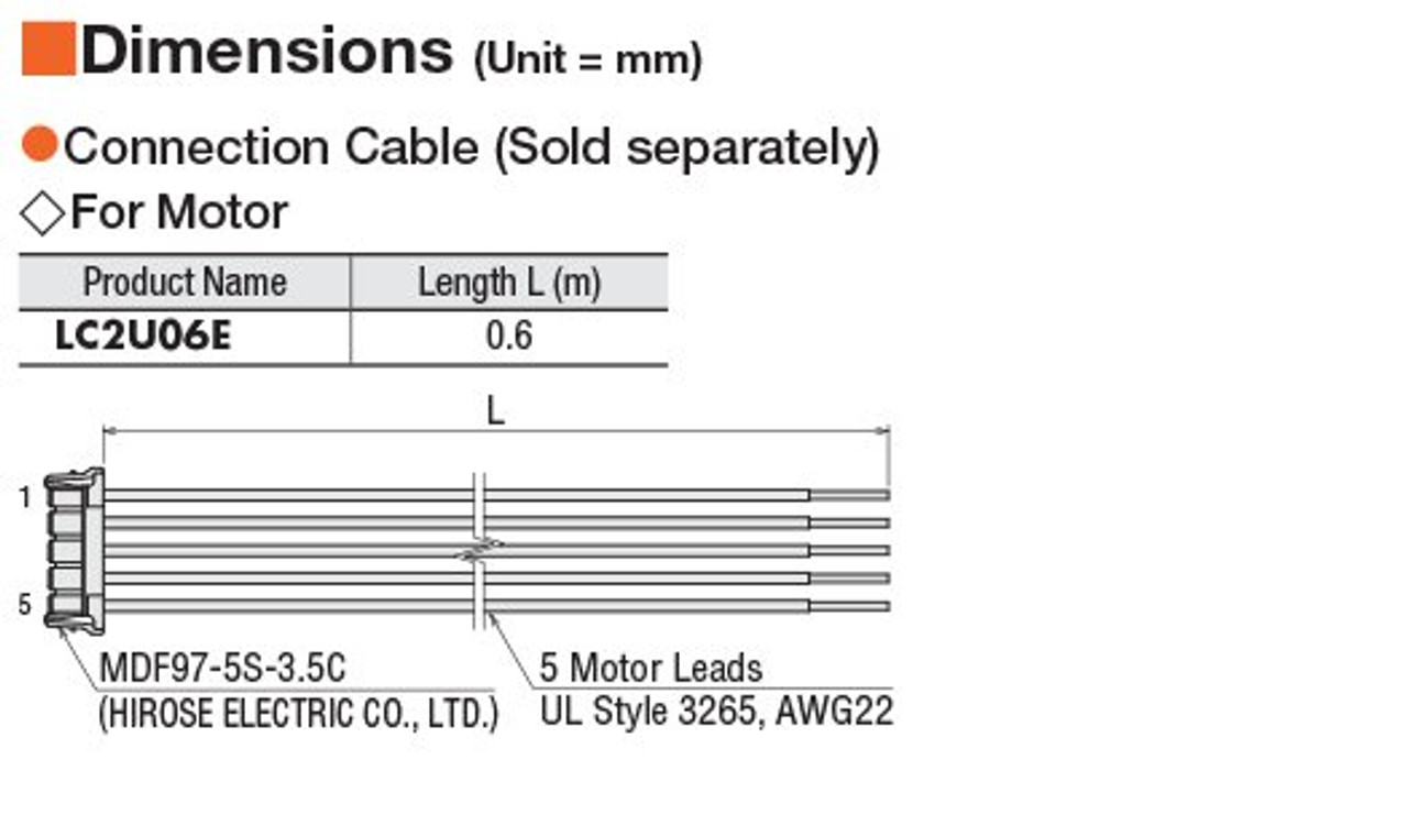 LC2U06E - Dimensions