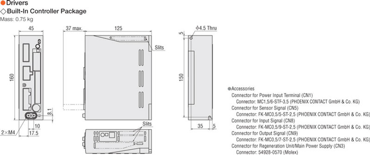 DG130R-ARAAD2-3 - Dimensions