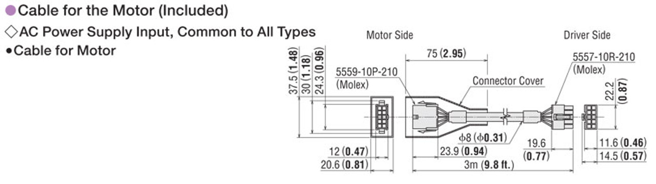 DG200R-ARAAD2-3 - Dimensions