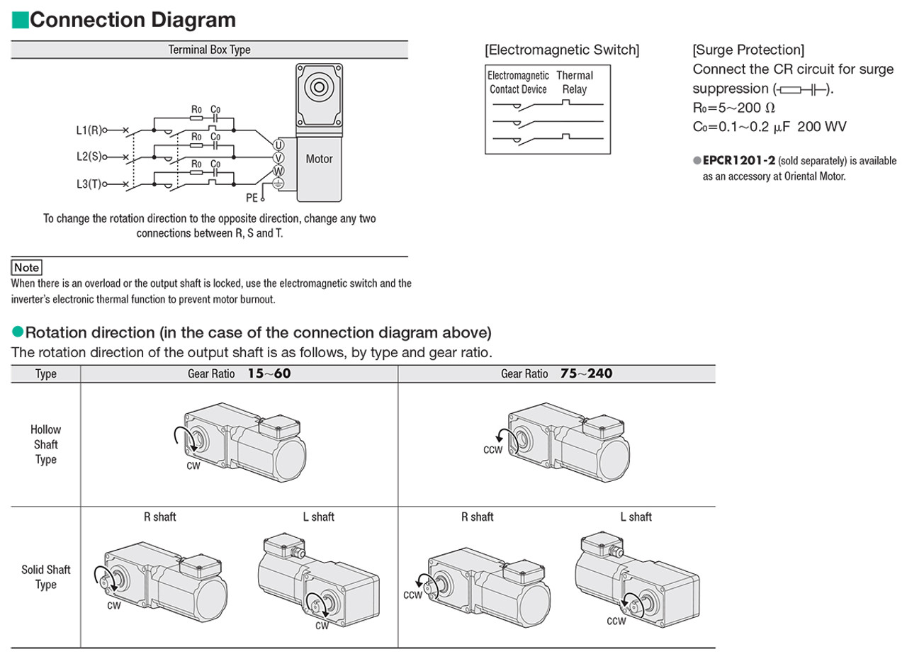 7IK200VEST2-GAR240 - Connection