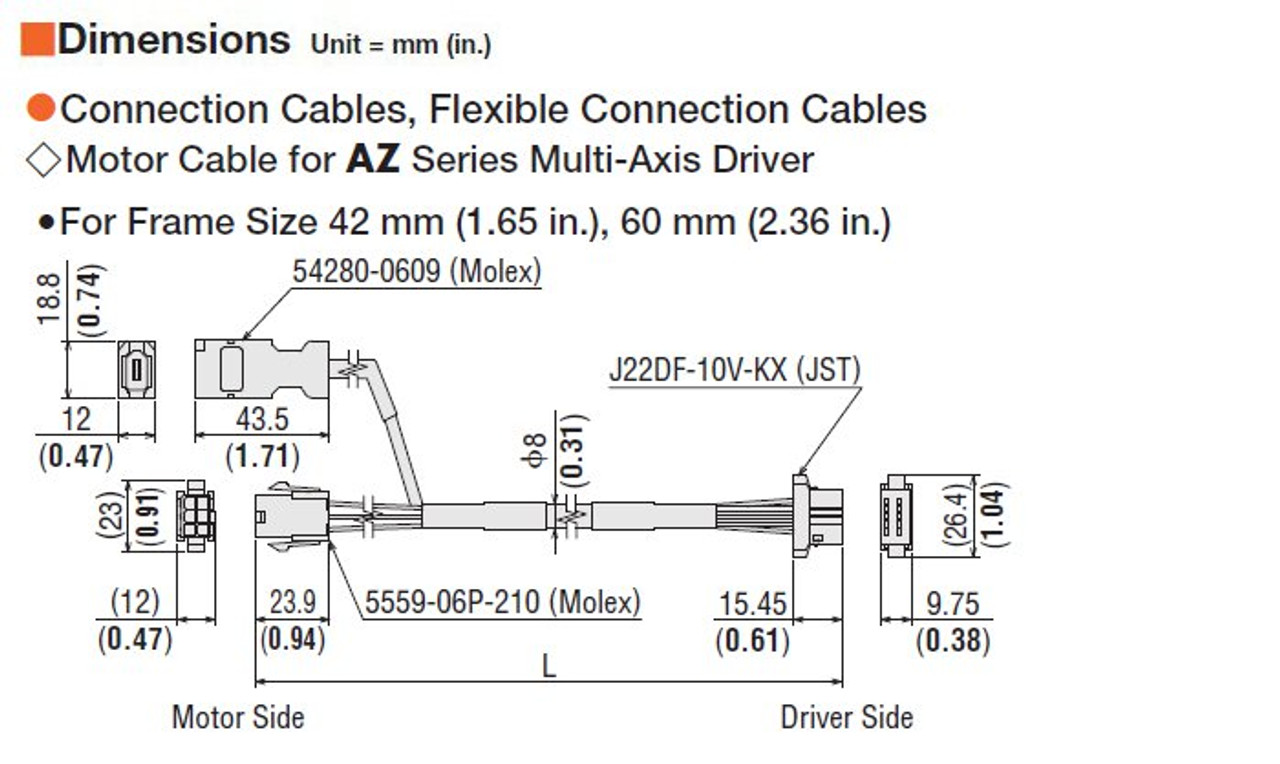 CC100VZFA - Dimensions