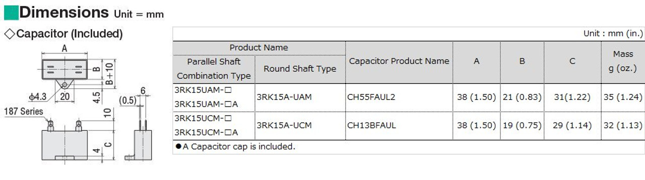 3RK15UAM-120A - Capacitor