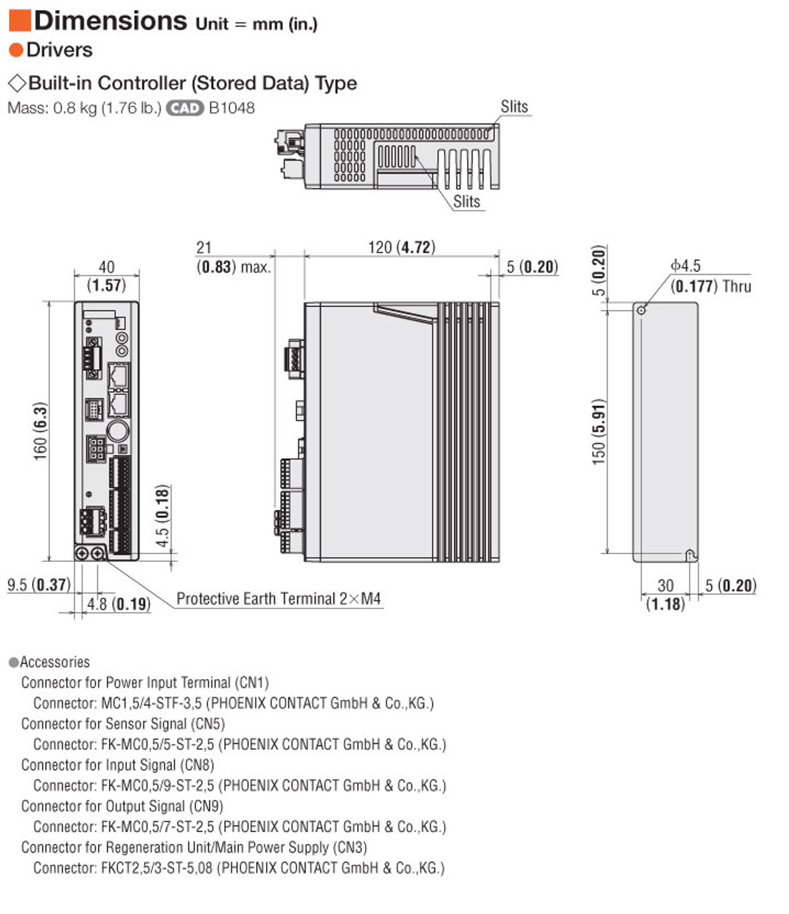 RKS543MCD-TS30-3 - Specifications