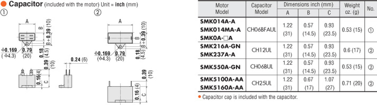 SMK0A-7.5A - Capacitor