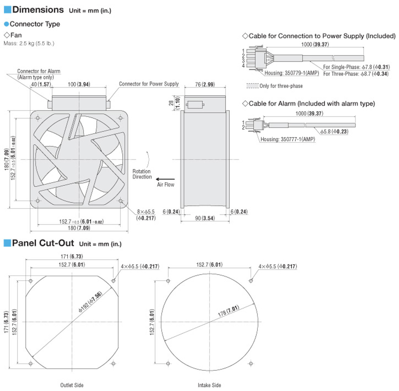 T-MRS18-THG - Dimensions