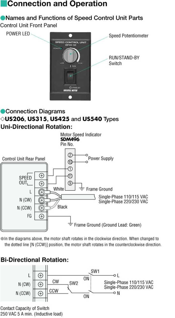 USP540-1U2 - Connection