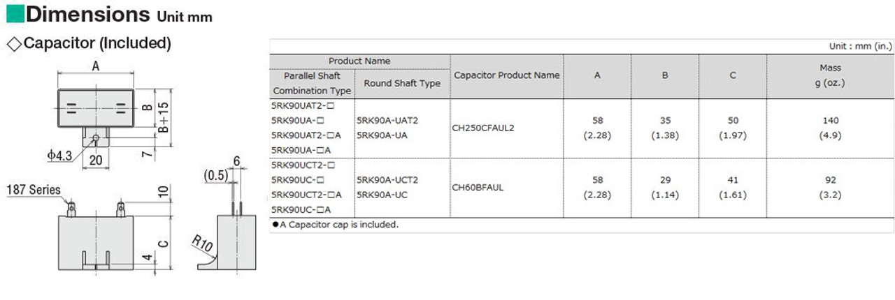 5RK90UA-25 - Capacitor