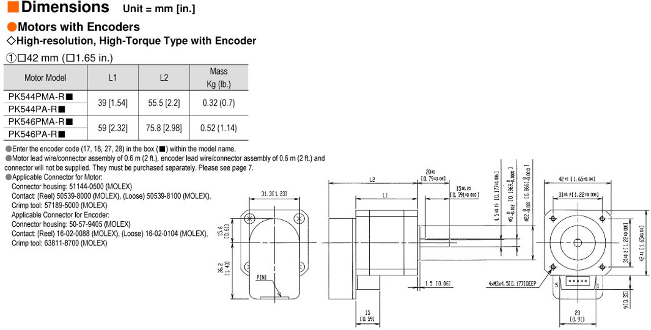 PK546PA-R17 - Dimensions