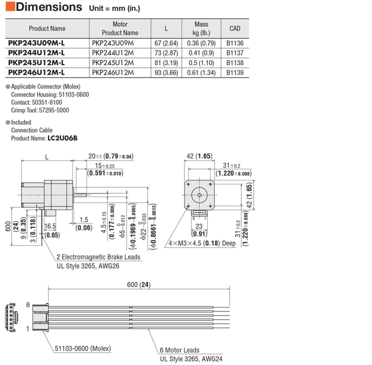 PKP245D15M-L / KR33-FLNG-R / XGT2-19C-5-6 - Dimensions