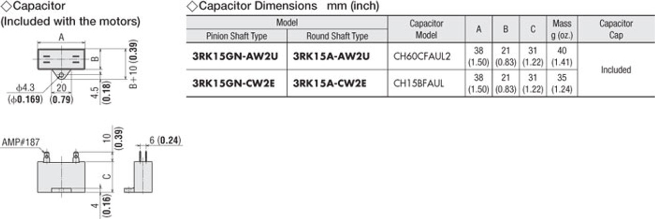 3RK15GN-CW2E / 3GN120SA - Capacitor
