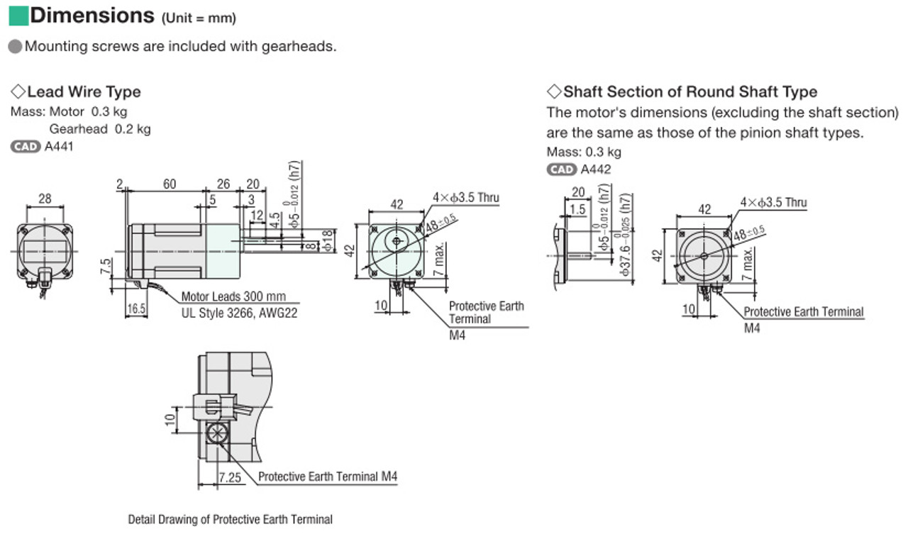 0RK1GN-AW3U / 0GN3.6K - Dimensions