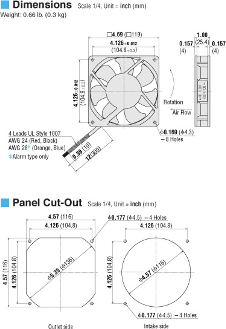 MDS1225-12 - Dimensions