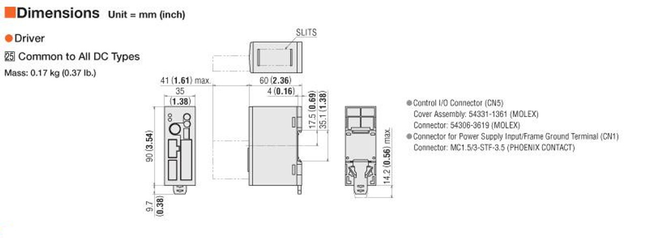 DGM60-ARAK / ARD-K - Dimensions