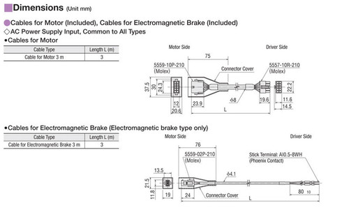 EACM6RD05ARAC - Dimensions