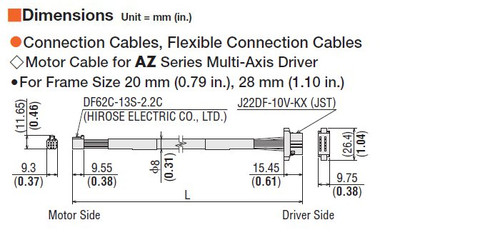 CC030VZ2FA - Dimensions