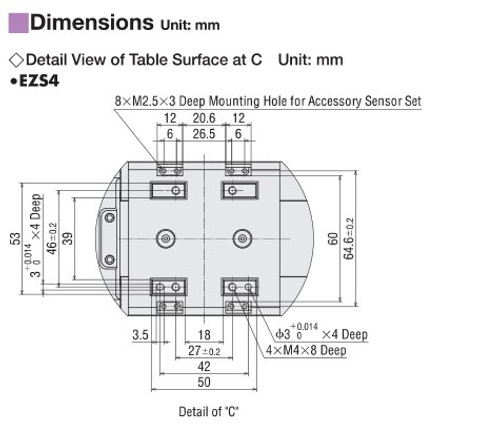 EZSM4LD015AZAC - Dimensions