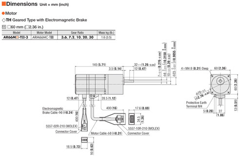 ARM66MC-T10 - Dimensions