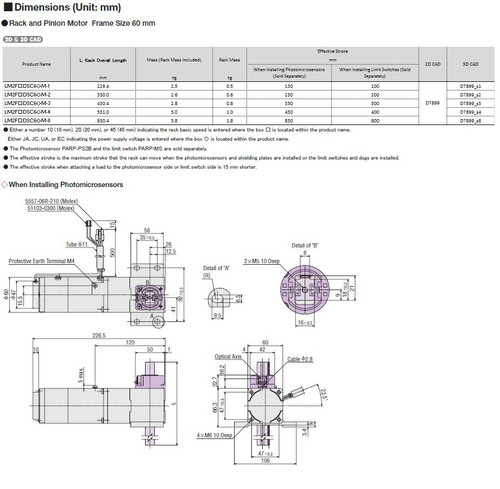 LM2F45DSC6ECM-8 - Dimensions