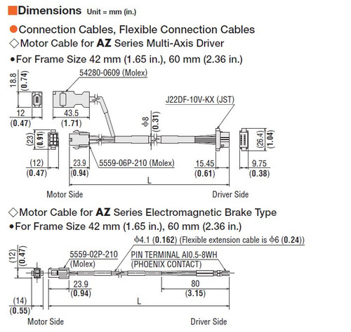 CC150VZFBA - Dimensions