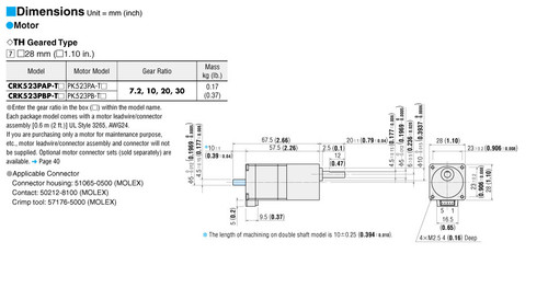 PK523PB-T20 - Dimensions