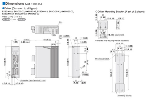 BXSD30-C2 - Dimensions