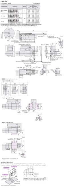 DR28T1A03-AZAKD-F - Dimensions