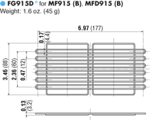 FG915D - Dimensions