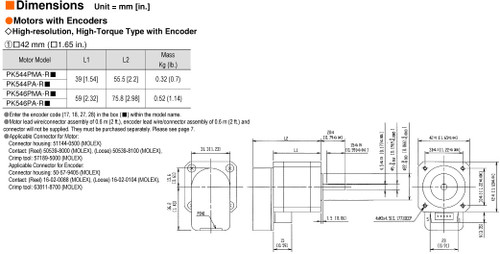 PK544PA-R18 - Dimensions