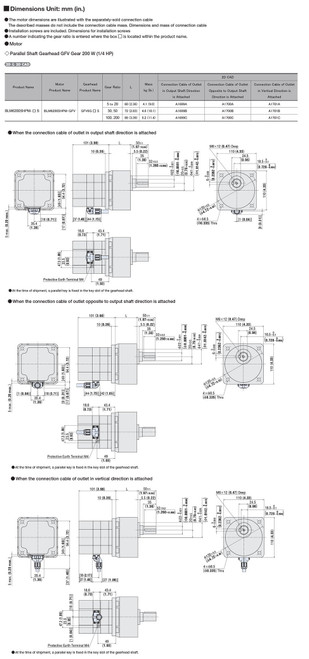 BLM6200SHPM-30S - Dimensions