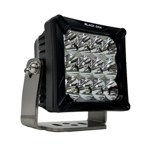 Black Oak 4" LED Pod Light - Black Housing - Bracket Mount - 120W - Combo Beam [4C-POD]