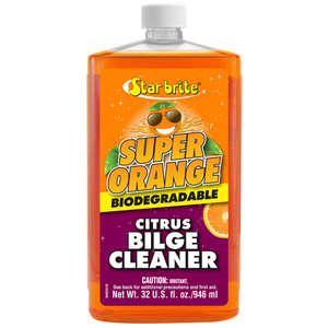 Star brite Super Orange Citrus Bilge Cleaner - Emulsifies Oil, Fuel - 32 oz [94432]