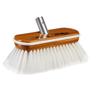 Star brite Extend-A-Brush Premium White Stiff Bristle Wash Synthetic Wood Block Brush - 8" [40172]
