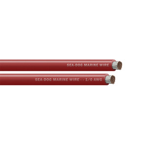 Sea-Dog 1\/0 AWG Red Battery Cable - 50' [8011021]