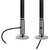 Scout 4' Black VHF Antenna 3dB Stainless Steel Ferule w\/5M RG-58 Includes PL-259 [PF AN NVHF00045T]