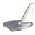Tecnoseal Trim Tab Anode - Zinc - f\/Large Propeller - Mercury 50-140HP [00804]