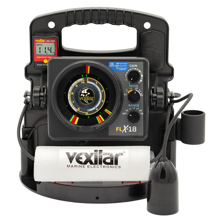 Vexilar FLX-18 Pro Pack II Fishing System w\/12 Degree Ice-Ducer  DD-100 [PPX1812]