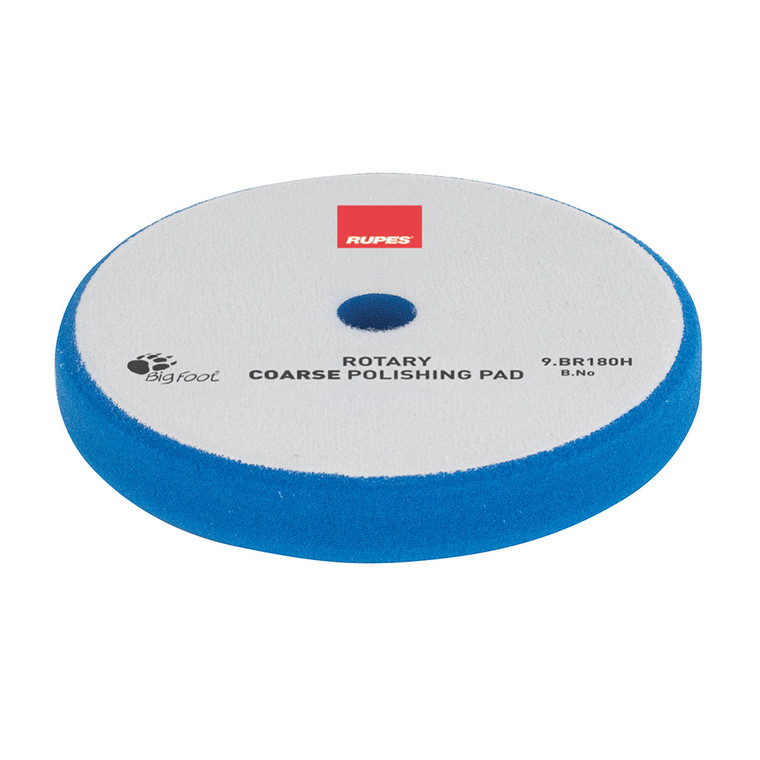 RUPES Rotary Coarse Polishing Foam Pad 155\/160mm - Blue [9.BR180H]