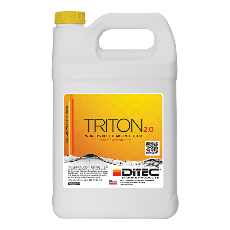 DiTEC TRITON 2.0 Teak  Wood Protectant - Gallon [0S-7ZA2-TS5Y]