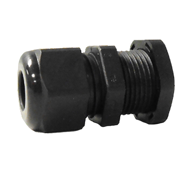 Trident Marine 3\/8" Straight Thru-Fitting f\/Use w\/LPG Copper Tubing or Solenoid Wiring [1438-8876]