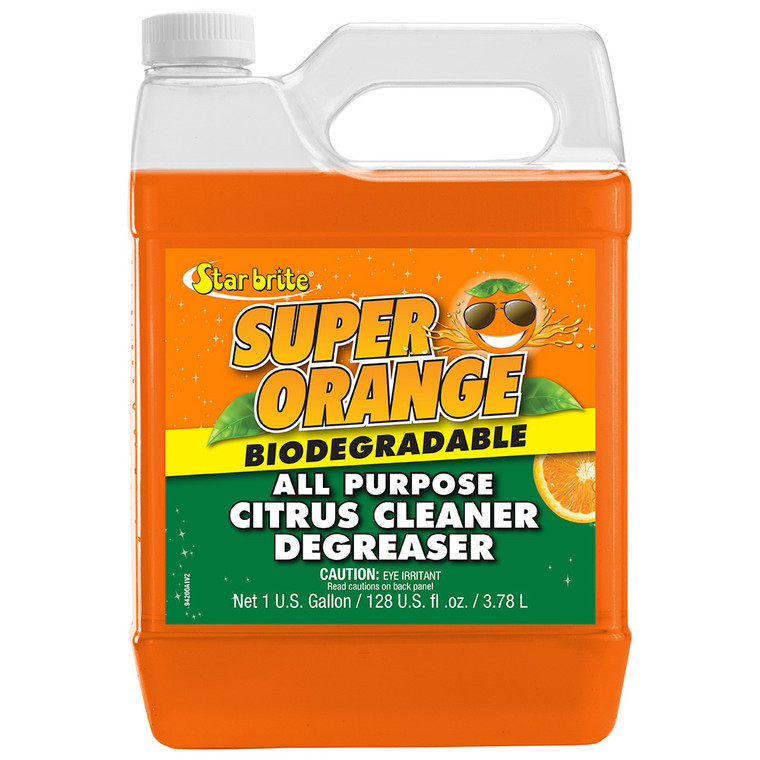 Star brite Super Orange All Purpose Citrus Cleaner Degreaser - 1 Gallon [94200]