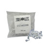 Absolute CC16G100 Crimp Caps 100 Pcs. for many different types of car audio and security Installations