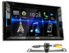 JVC KW-V140BT Double DIN (Bluetooth) In-Dash DVD/CD/AM/FM Car Stereo Receiver W/ 6.2" Clear Resistive Touchscreen & Free Absolute Rear View Camera