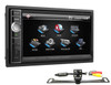 POWER ACOUSTIK CAR 2-DIN PD-650 6.5" TOUCHSCREEN DVD CD STEREO FREE ABSOLUTE CAM-900 REAR VIEW CAMERA