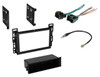 Car Radio Stereo CD Player Dash Install Mounting Trim Bezel Panel Kit + Harness -53